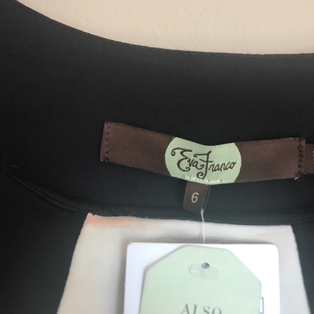 ANTHRO Eva Franco Hollie black & white dress - Picture 8 of 11